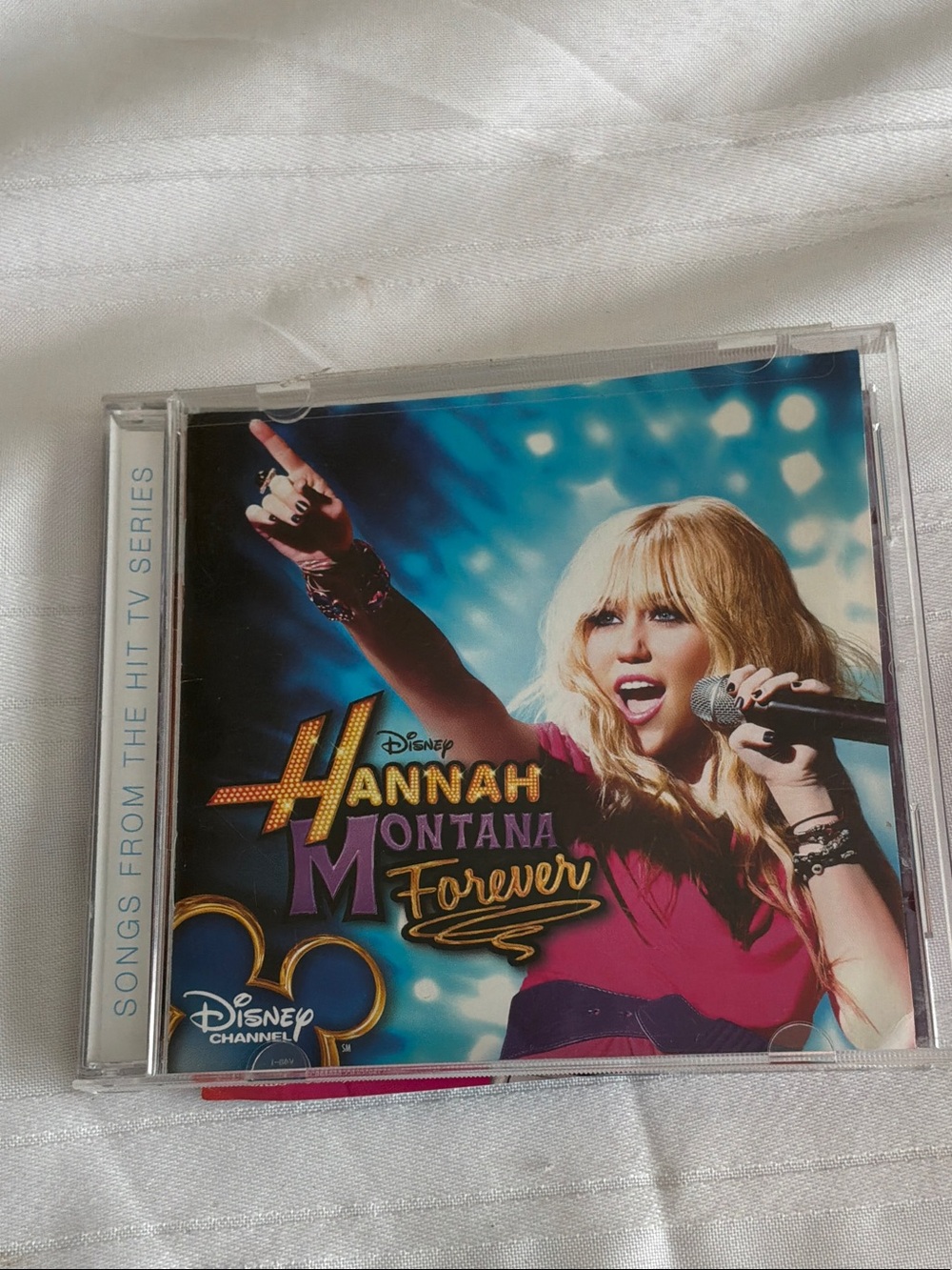 Disney Hannah Montana Forever CD - Pink and Blue Cover